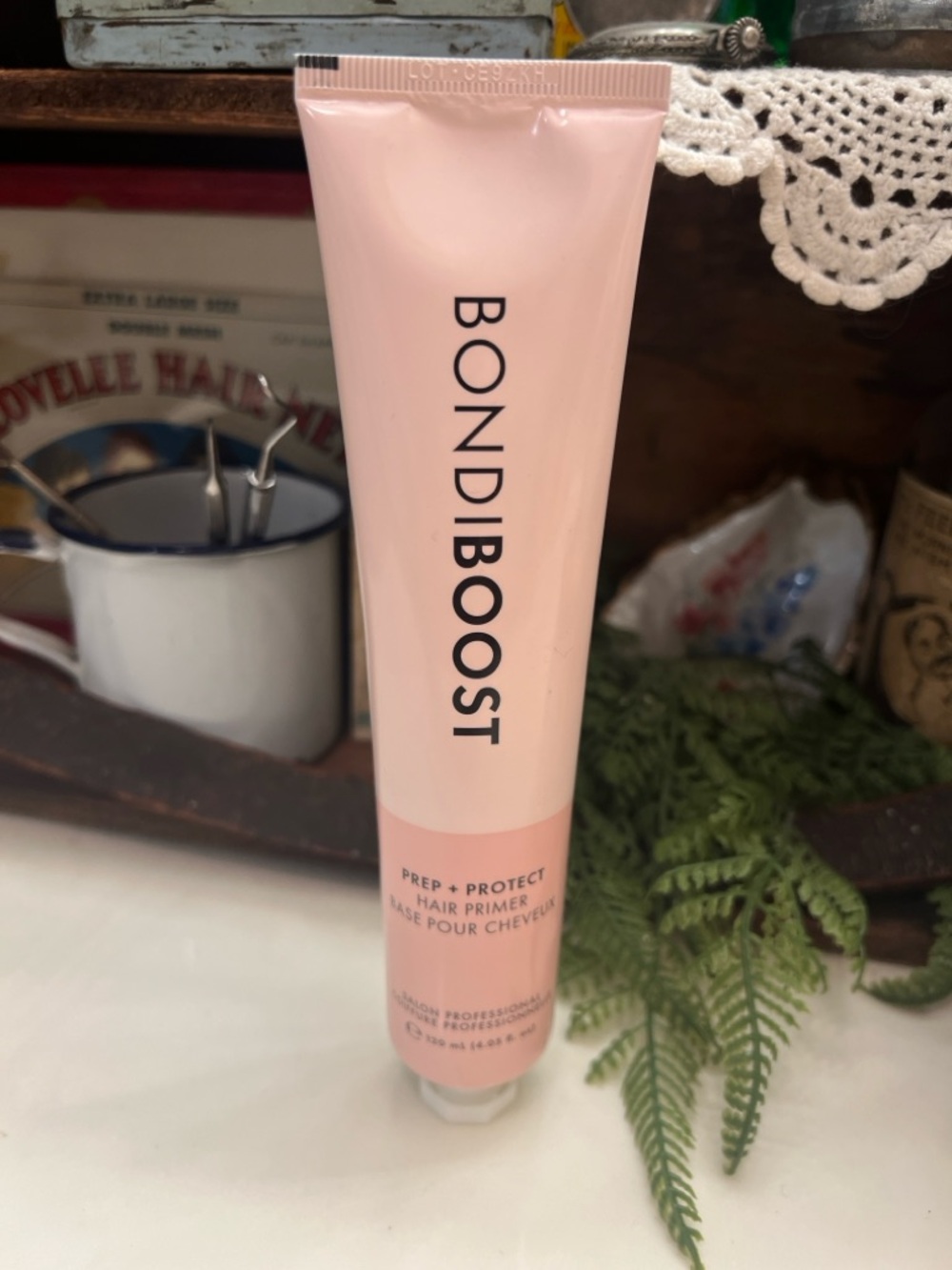 BondiBoost Prep + Protect Hair Primer - Pink